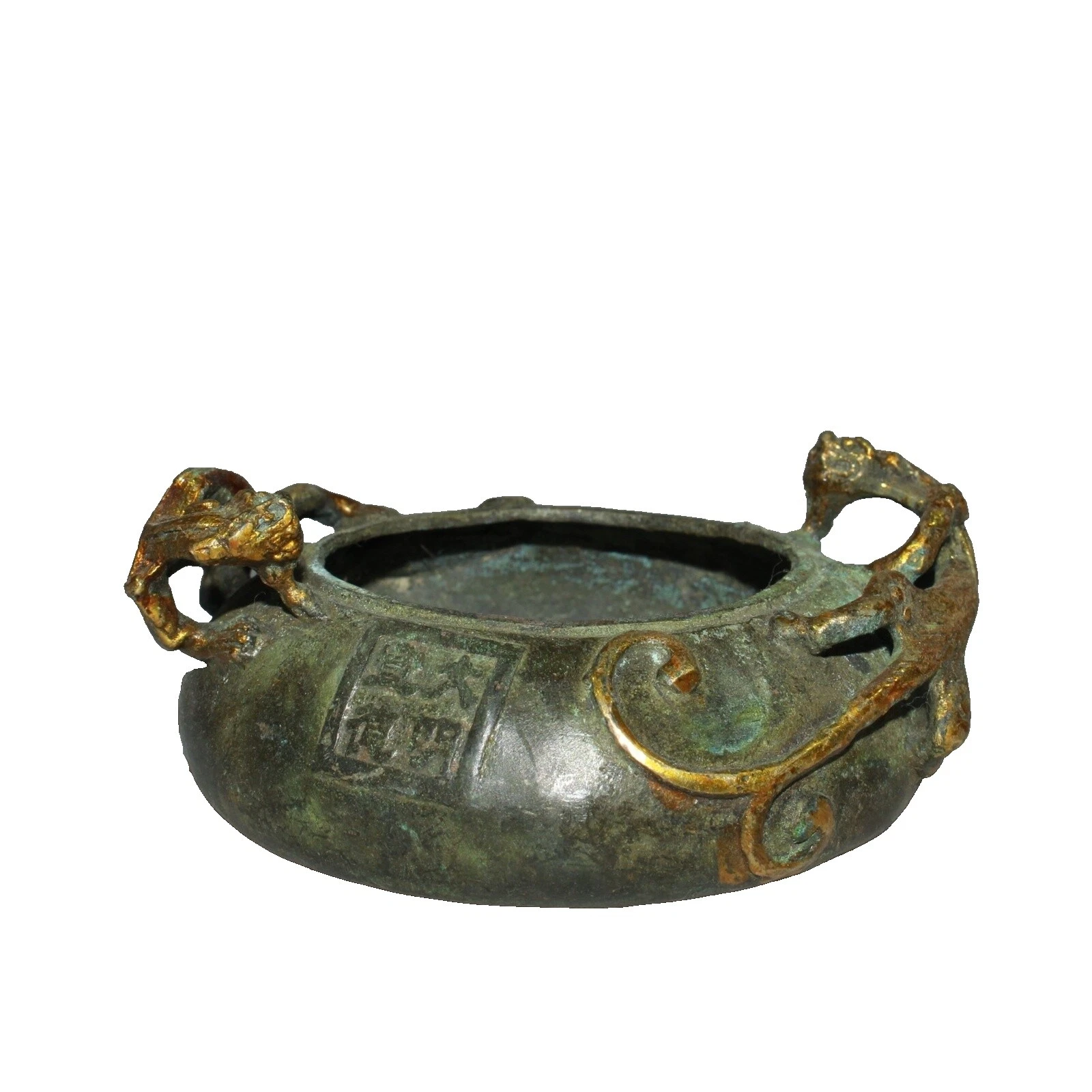 Brass Limpiadores de brochas antiguos de China