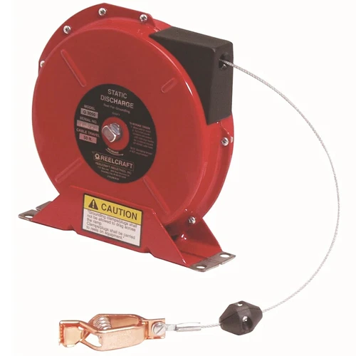 Spring Retractable Grounding Reel ESD Reel Drive Discharge Static Grounding Reel - Picture 8 of 8
