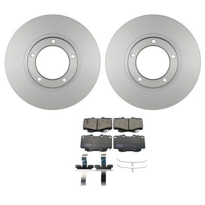 Bosch QuietCast Front Rotors TRW Ceramic Disc Brake Pad Kit For Tacoma PreRunner