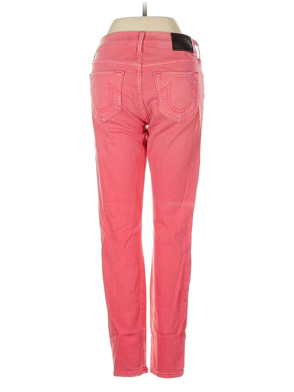 True Religion Women Pink Casual Pants 27W thumbnail 2