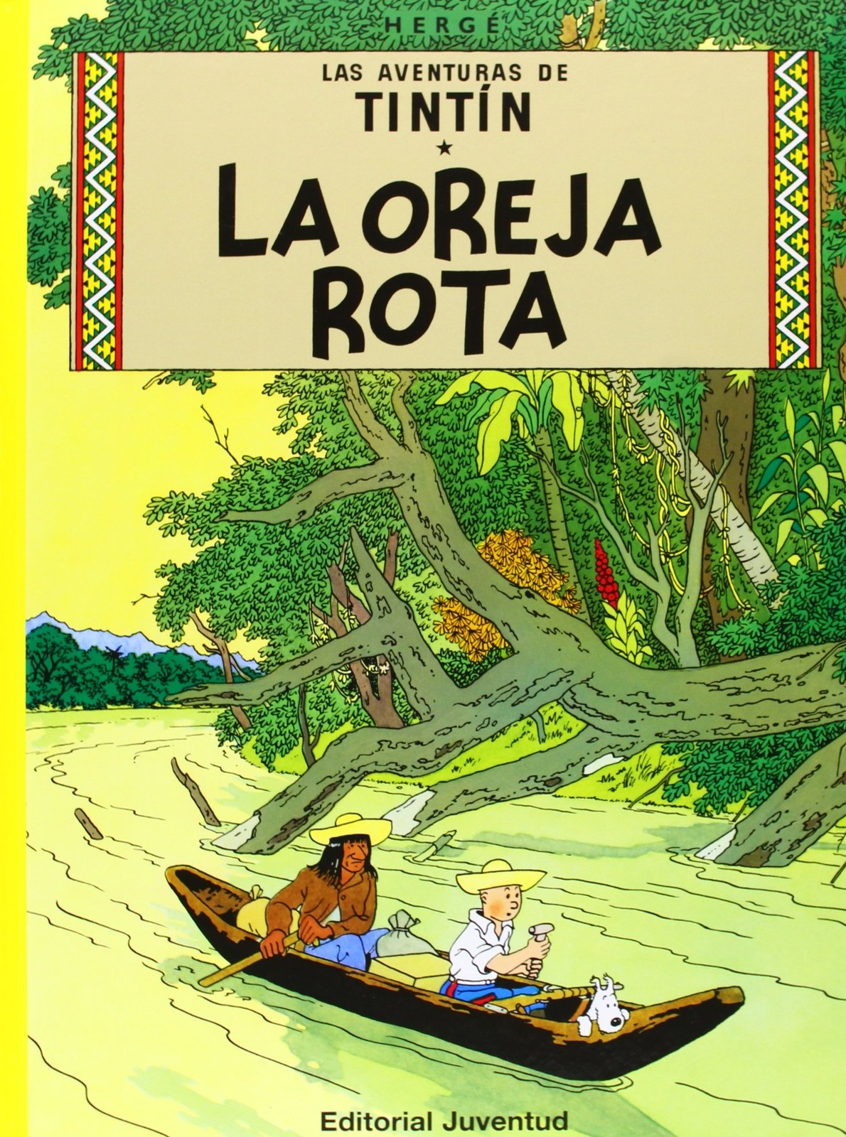 Les Aventures de Tintin Album T6 - L'oreille breaksée - Espagnole