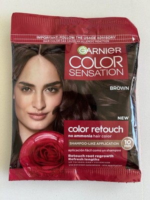 Garnier hair dye Color Sensation Color Retouch Hair Color, Brown, 1 Packet