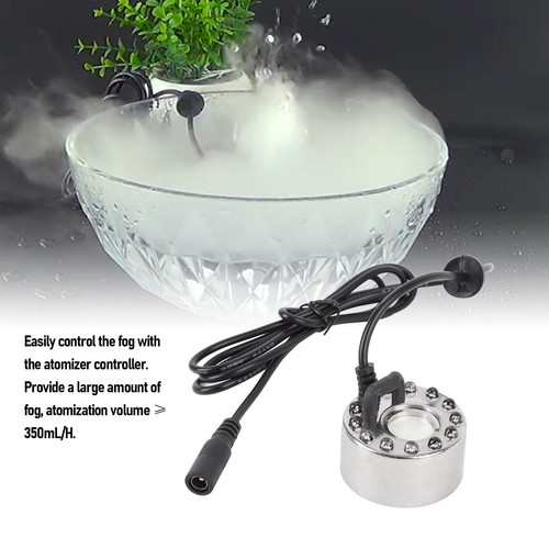 HG (US Plug)Mist Maker Fogger 350mL/H With 12 LED Color Changing Fog Controller - Picture 10 of 23