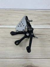 Motorcycle Right Rearset Foot Peg & Brake Pedal Assembly 3.25” Mount