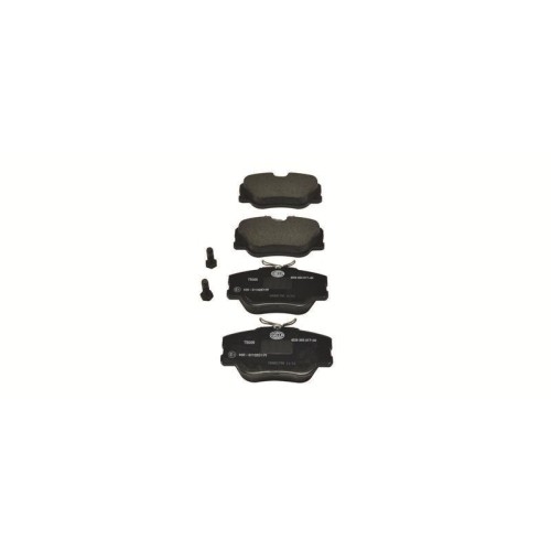 Plaquette de frein Evobus Hella 8DB 355 017-601 pour stopper les sifflements Amc