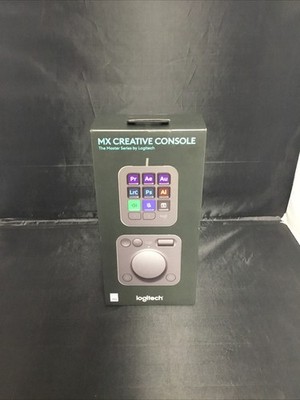 Genuine Logitech MX Creative Console (920-012660) Brand New Sealed