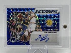 2023-24 Mosaic Pictographs Mosaic Tim Hardaway Blue /49 Auto Warriors HOF NM+
