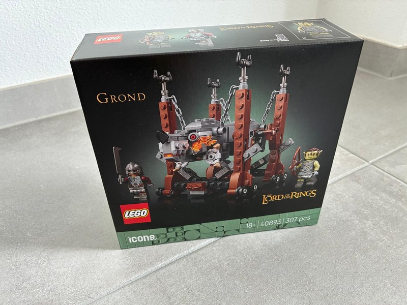 LEGO Icons 40893 The Lord of the Rings Grond, NEW & BOXED, NEW MISB, gwp to 11377