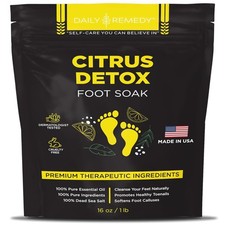 REVITALIZE YOUR FEET: PREMIUM CITRUS DETOX FOOT SOAK