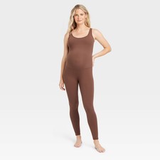 Sleeveless Long Unitard Maternity Jumpsuit - Isabel Maternity by Ingrid  Isabel