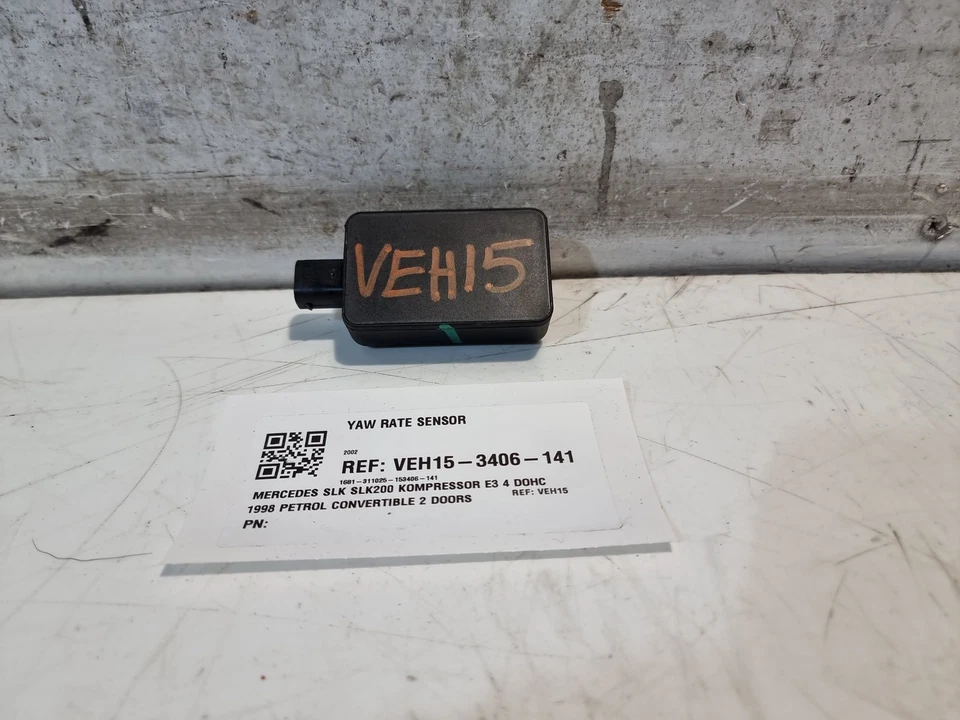 Mercedes SLK YAW Rate Sensor ESP 2.0 Petrol Automatic 2-Dr 2002 OEM A0035422318 - Image 2 of 4