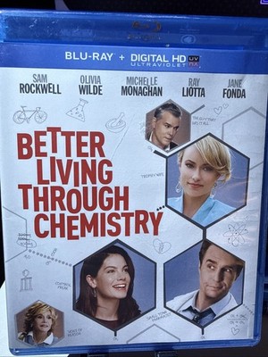 Better Living Through Chemistry (Blu-ray, 2014) (Combined Shipping)(Ships In Box
