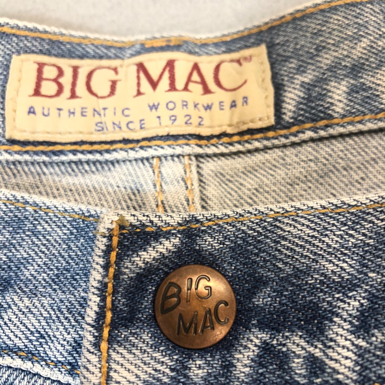 Vintage Big Mac JCPenney Carpenter Jeans Men's 52x31 … - Gem