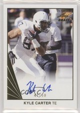 2016 Leaf Ultimate Draft 1990 Leaf Auto Gold 47/50 Kyle Carter #BA-KC1 Auto 3lz