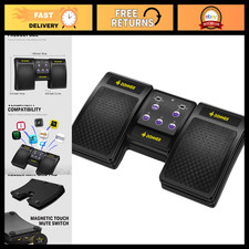 Wireless Bluetooth Page Turner Pedal for iPad, Tablets Phones - Rechargeable F
