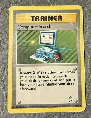 Pokémon TCG - Englisch - Computer Search - #101/130 - Base Set 2 - 2000
