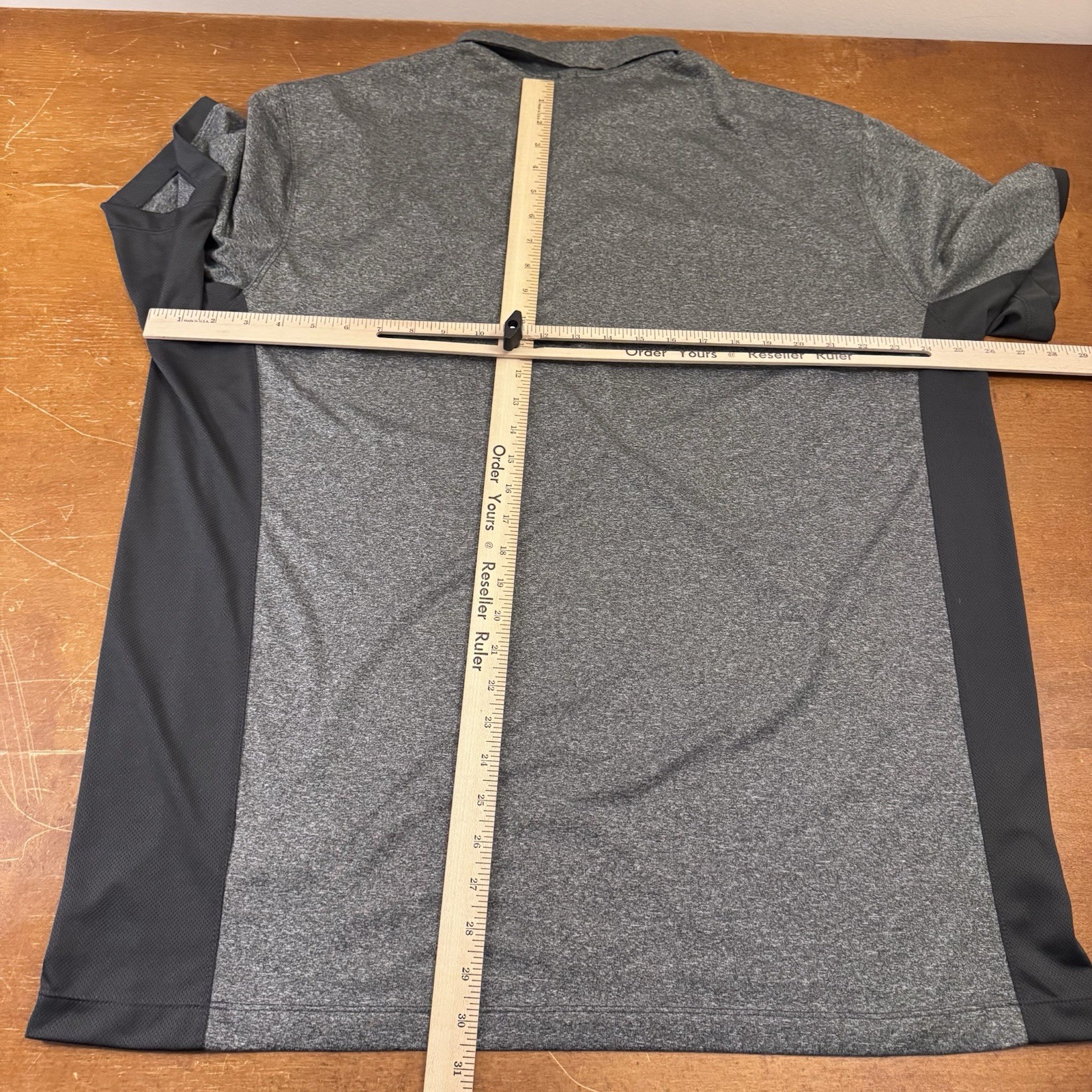 Ohio Bobcats Shirt Mens 2XL Gray Short Sleeve Polo Dri Fit Nike thumbnail 6