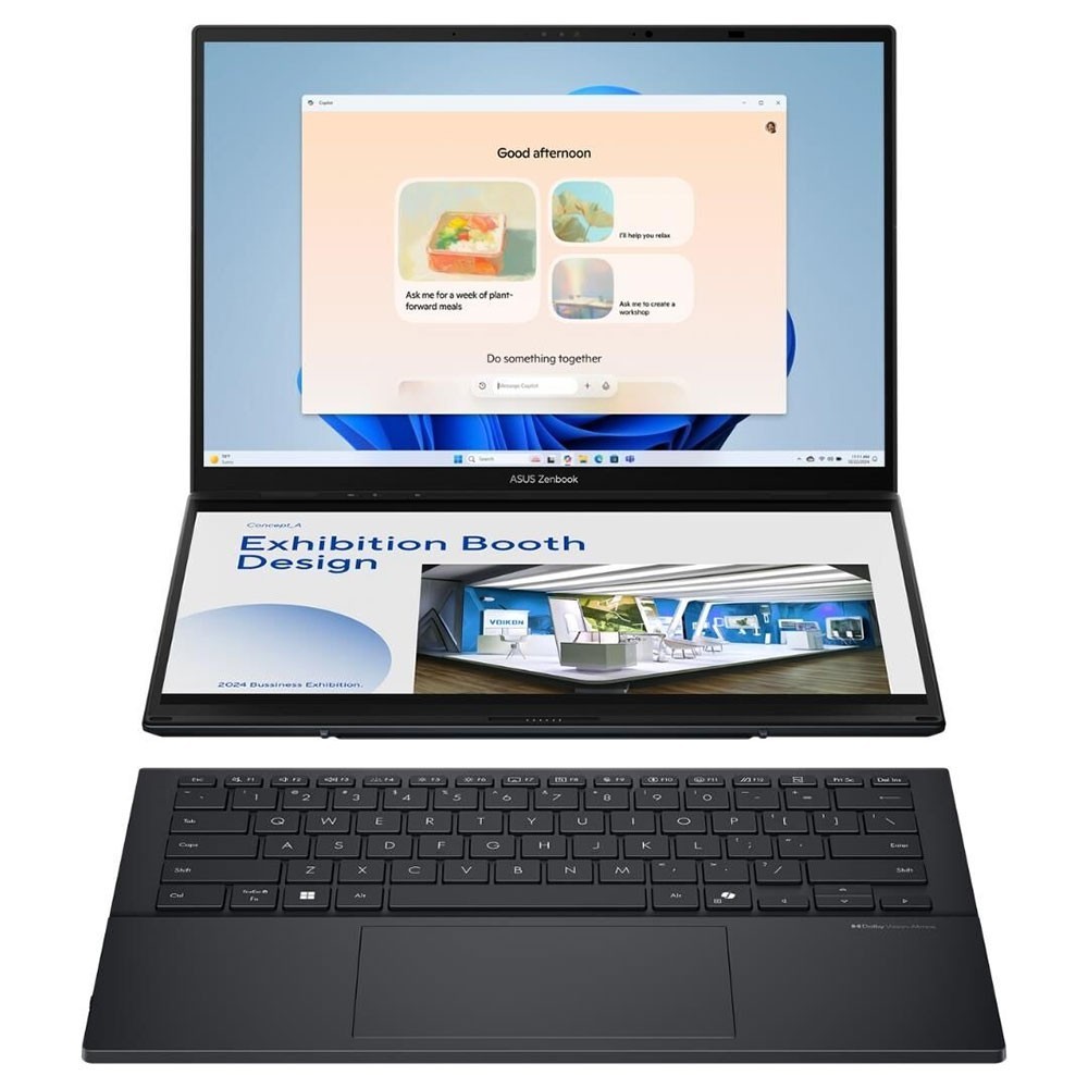 ASUS Zenbook DUO 14, 14-Inch Laptop, with Intel Core Ultra 9 285H, Windows 11 Home