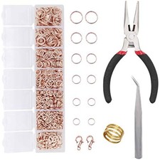 1504pcs open jump ring and lobster clasps jewelry repair tools jewelry