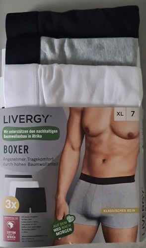 LIVERGY® Herren 3 St. Boxer, Unterhosen, Unterwäsche, Gr. 3XL (9) - Bild 4 von 13