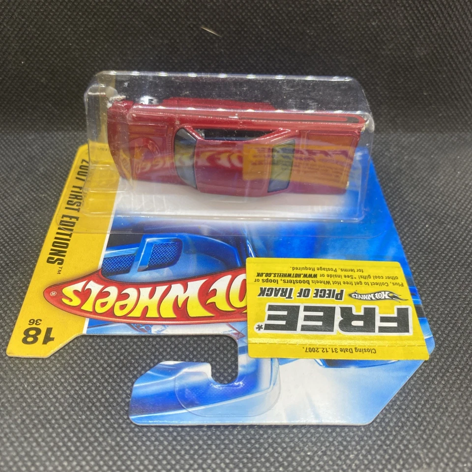 Hot Wheels 2007 #18 New Models Red 1964 Ford Galaxie 500XL Short Card - Image 3 of 4