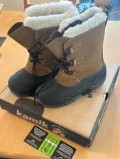 NEU Gr. 38 Kamik Alborg Jr Kinder Winterstiefel wasserdicht bis −40 °C Snowboot