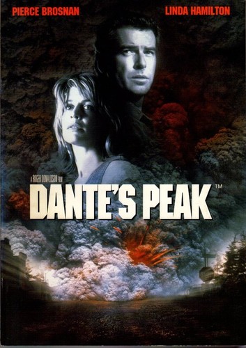 DANTE'S PEAK Japanese Souvenir Program 1997, Pierce Brosnan, Linda Hamilton - 第 1/3 張圖片