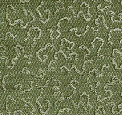ZOFFANY VORHANG/POLSTERSTOFF DESIGN Domino Samt 1,9 METER TIEFER FARN
