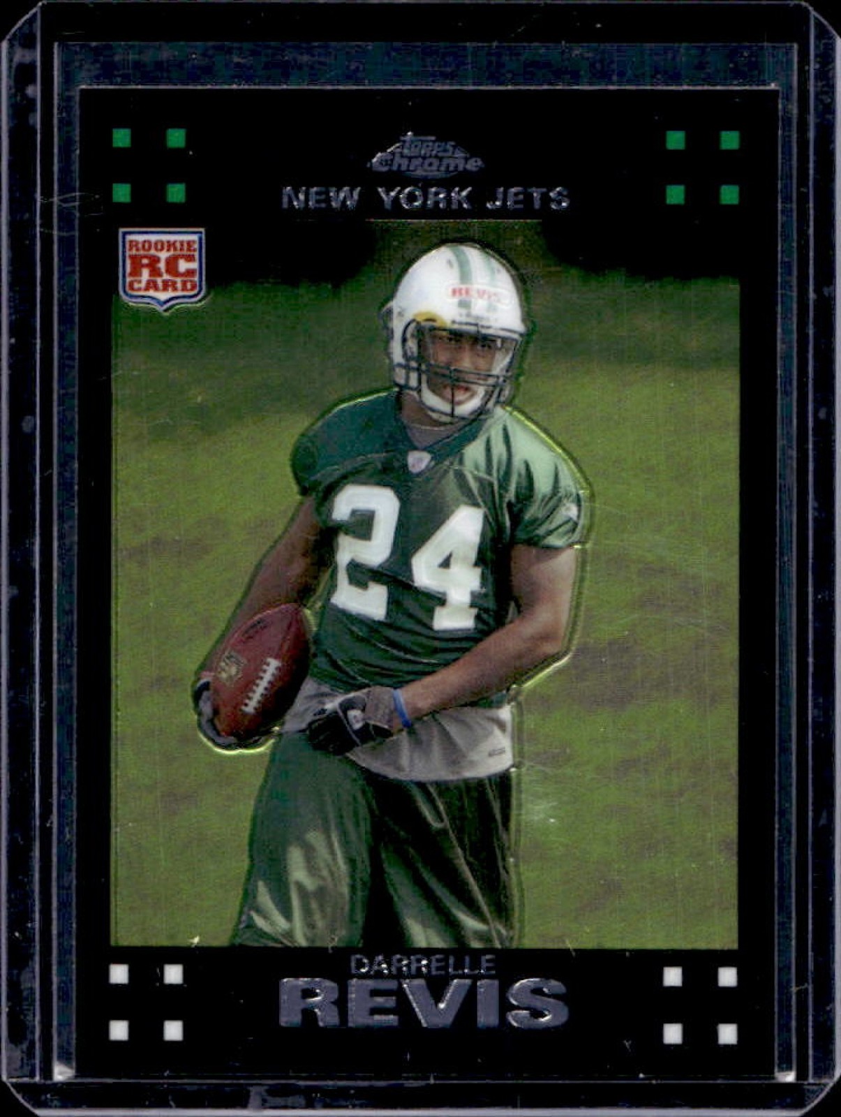 2007 Topps Chrome Darrelle Revis RC Rookie #TC249 Jets