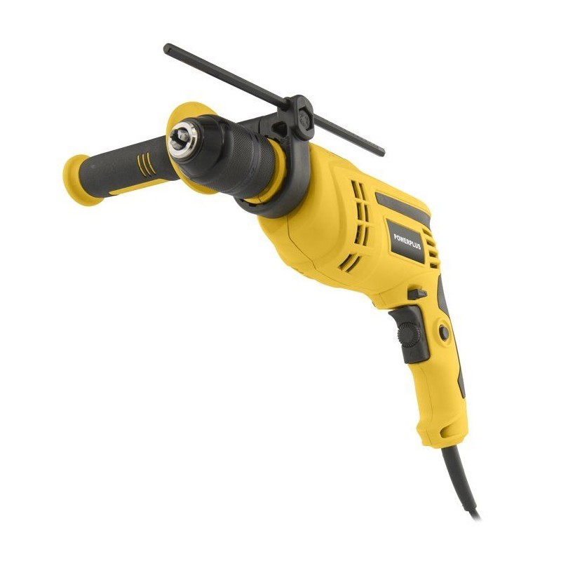 Perceuse à percussion Powerplus 1050W avec mandrin auto 13mm