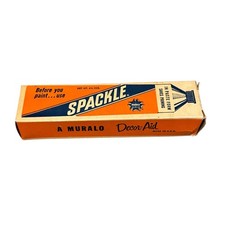 Vintage Muralo Decor-Aid Spackle Tube 4.5 oz Ready To Use Made in USA Box Paint