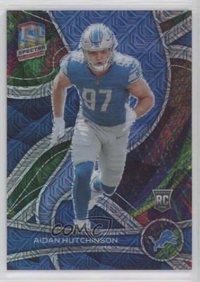 2022 Panini Spectra Rookies Meta Prizm 6/25 Aidan Hutchinson #155 Rookie RC s5j