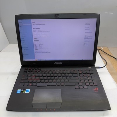 Asus G751J Core i7-4710HQ 16 GB RAM 480 GB SSD GTX 970M 3GB 17.3'' FHD Win10 READ