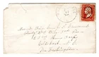 Civil War cover to Brevet Brig General John L Casement in North Carolina 1865