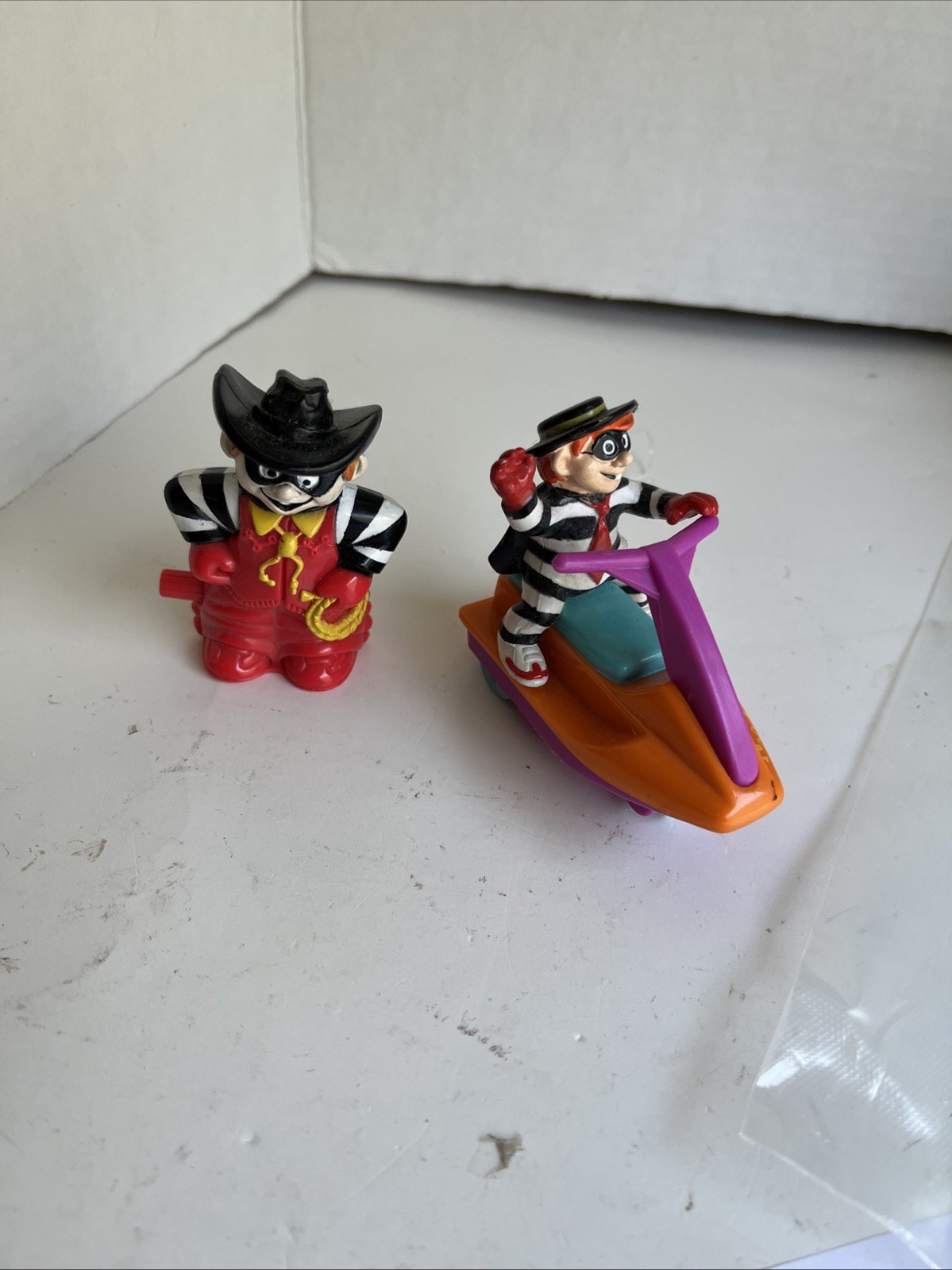 1992 McDonald's Hamburglar Happy Meal Jet Ski Toy Used Wondup