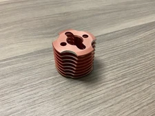 Nitro RC Cooling Head Orange Vintage