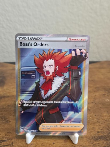 Boss's Orders Holo Ultra Rare SWSH11: Lost Origin Trainer Gallery TG24/TG30 NM