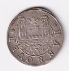 Coin silver Hanover city 12 Mariengroschen 1672 almost XF pretty NSW Leipzig
