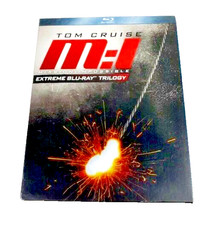 Tom Cruise Mission Impossible Extreme Blu-Ray Trilogy Three DVDs
