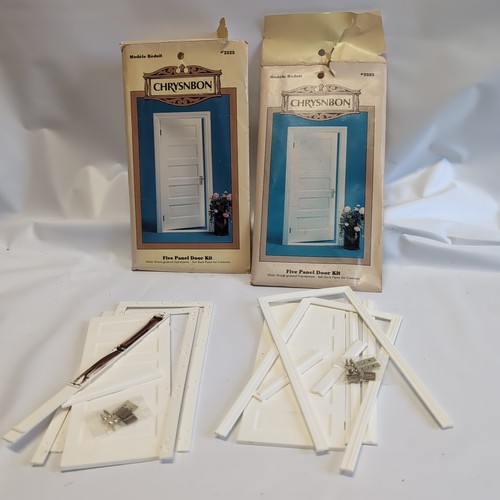 chrysnbon miniatures kit Double Five Panel Door Kits 2502