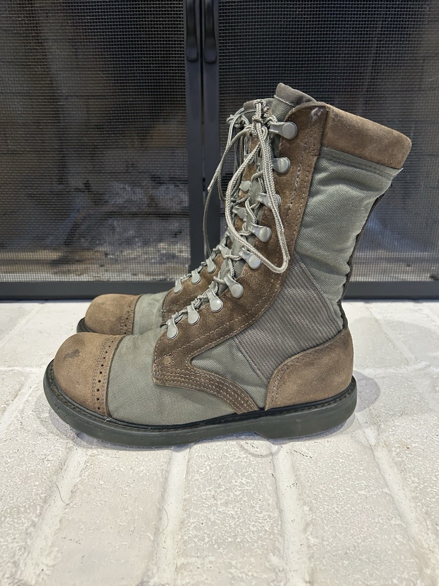 Corcoran Vintage USA Combat Jump Field Boots Army Green Cap Toe