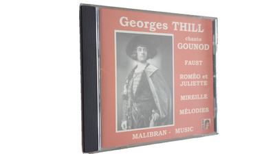Georges Thill singt Gounod-Faust-Mireille-Malibran Musik. 