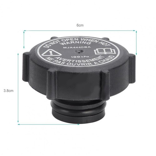 1pc Coolant Expansion/Heater Tank Cap Black Plastic Cover MJA4440BA For Jaguar - Picture 4 of 5