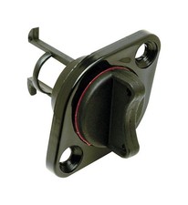 Seachoice 18641 Black Polished Nylon Replacement Drain Plug 1 W in.