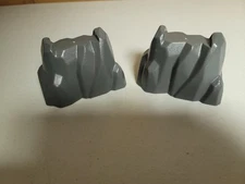 Brio world wooden Railway Train Replacement Mountain Rock Risers x 2