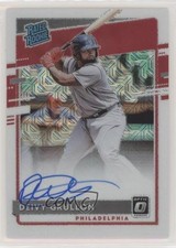 2020 Panini Donruss Optic White Mojo Prizm 15/99 Deivy Grullon #RRS-DG Auto uk2