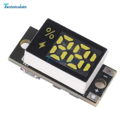 1-4S LiFePO4 Battery Capacity Indicator Module LED Mini Power Display Indicator