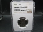 1985 S US Washington Proof Quarter Coin NGC PF 69 Ultra Cameo