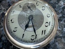 Elgin Mens 17J Hunters Case, Gold Filled,Pocket Watch, Running, Nice Engraved