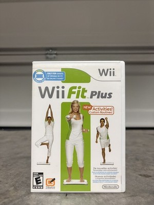 Wii Fit Plus Nintendo Wii Mint Disc CIB Complete 